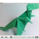 Origami - Origami Tyrannosaurus Rex
